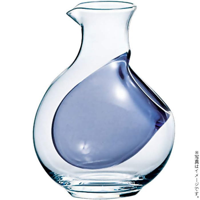 【即日出荷】カラフェ　冷酒　徳利（180ml)（氷ポケット付）1個　（箱なし）(61058DV)【送料込み価格】