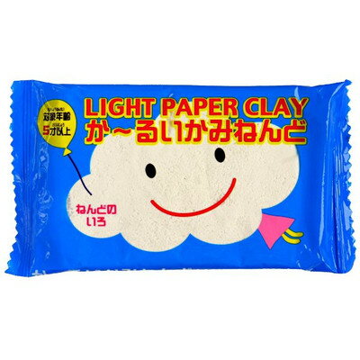 か〜るいかみねんど（60g） 紙粘土 