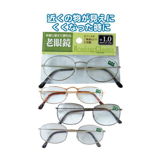 老眼鏡 手軽で便利！スタンダード老眼鏡（+1.0） seiwa29-509AK【z】【t5】