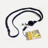 【セット売り】10個セット 伸縮リール付ネックストラップ ブラック nakatoshi412-NSKAR【t5】