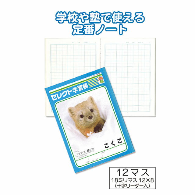 Rakuten - 【セット売り】10個セット 学習帳K-12こくご12マス　seiwa31-377AR【t5】