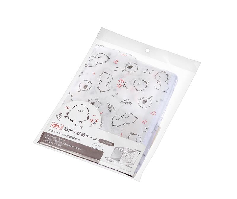 乐天商城 - 【セット売り】6個セット 窓付き収納ケース(シマエナガ柄)2257-641S【t5】