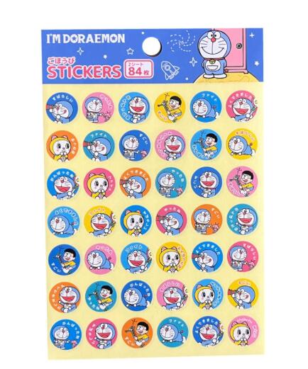 乐天商城 - I'm Doraemon ドラえもん ごほうびステッカー シール 丸シールkyouwa6794AR【メール便対応一個口で40個まで同梱可】【t5】