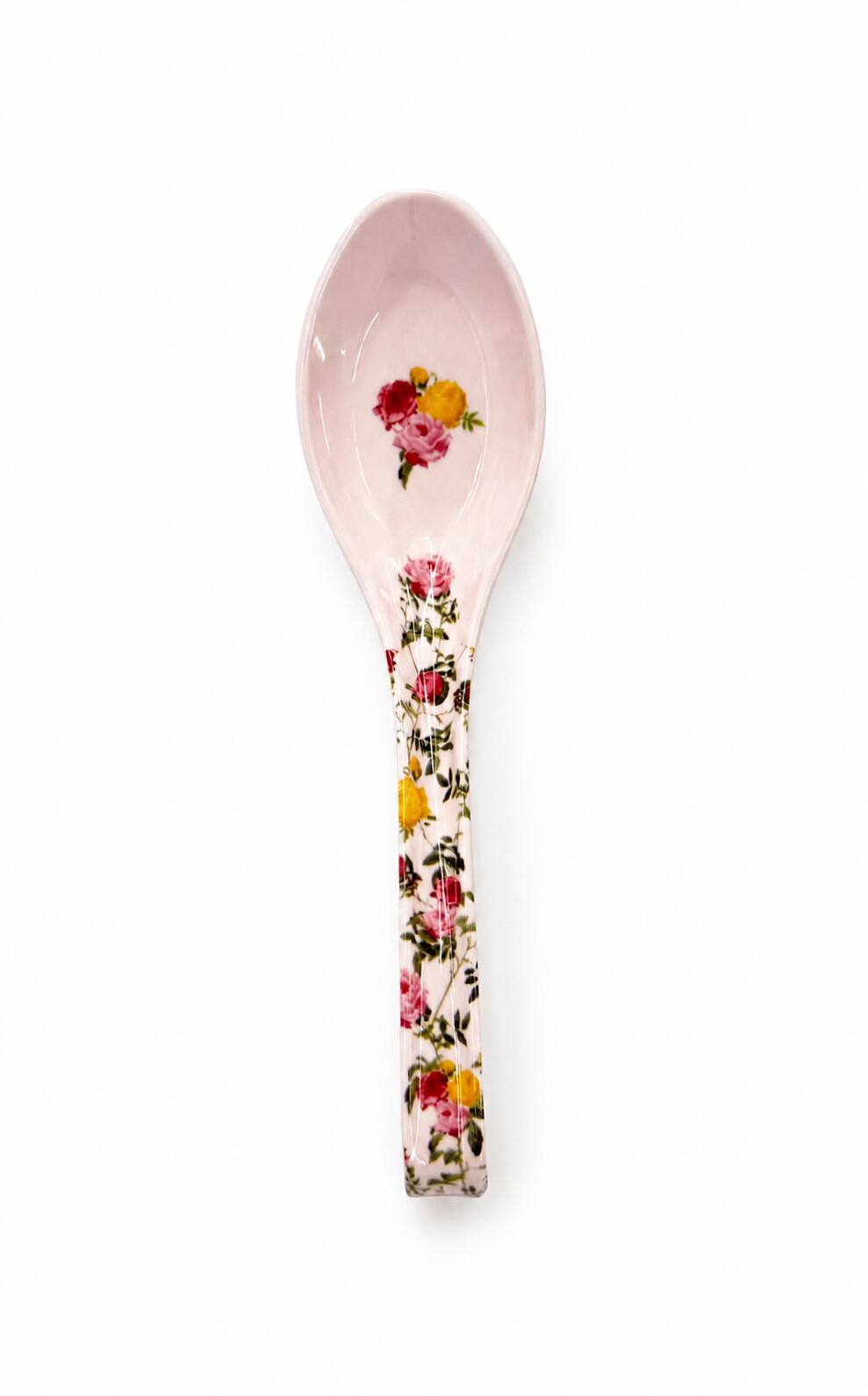 Rakuten - 花柄レンゲ17cm【t5】