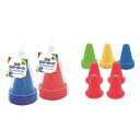 【セット売り】12個セット ミニカラーコーン4P parl001-CS-3777AR【t5】