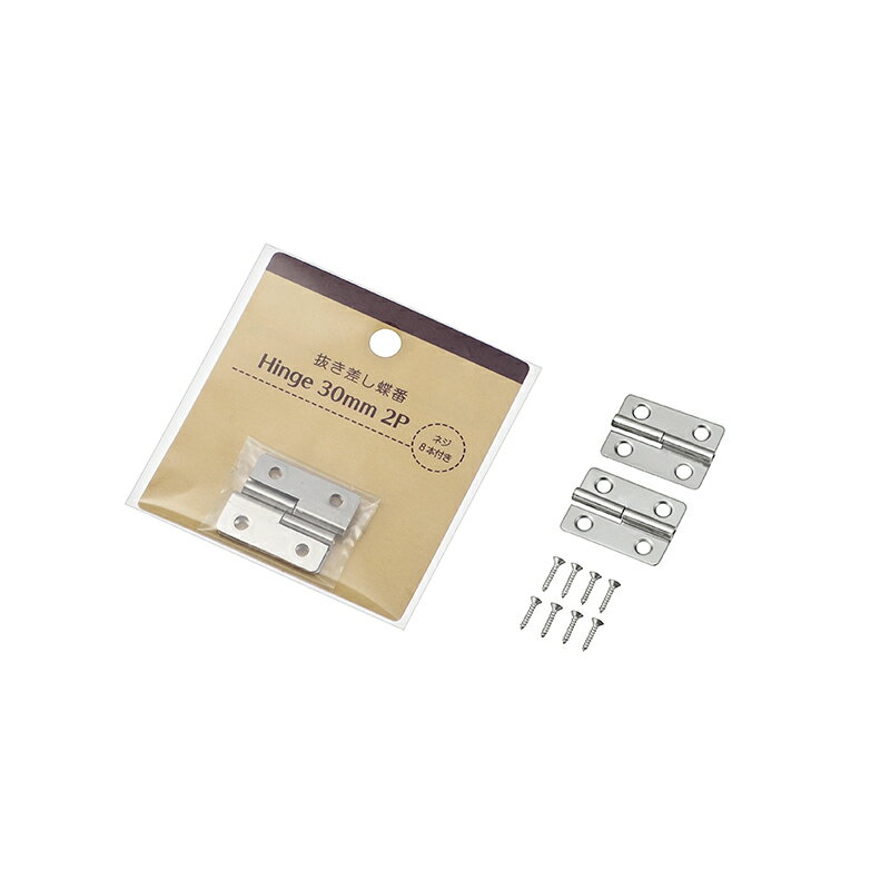 【セット売り】10個セット 抜き差し蝶番 30mm 2P echo0555-686AR【t5】