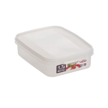 Rakuten - 【セット売り】9個セット ミリオンパックL1700 ホワイト フタ付保存容器食品保存容器プラスチック容器フードストッカー yamada520【t5】