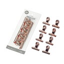 【セット売り】12個セット 目玉クリップ8P(ピンクゴールド) echo1106-478AK【t5】