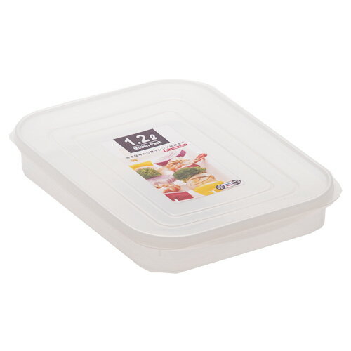 Rakuten - 【セット売り】10個セット ミリオンパックワイド1200 ホワイト フタ付保存容器食品保存容器プラスチック容器フードストッカー yamada1294AR【t5】