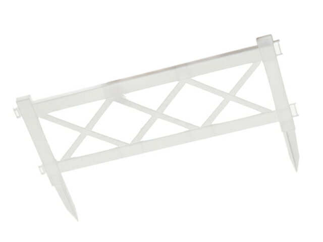 【セット売り】10個セット フラワーフェンス ホワイト yamada575AR【t5】