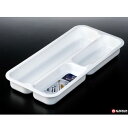 【おまとめ割】【メーカー直送品】104個セット ホワイトトレーB 引き出しケース/引出仕切り/小物整理トレー nakayak518【c】【t5】