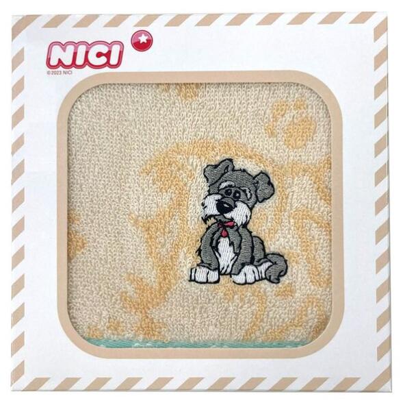 Rakuten - スタイレム瀧定大阪 タオルハンカチ シュナウザーNC4706C　箱入【メール便対応一個口で2個まで同梱可】