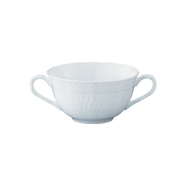 ノリタケ【シェールブラン】スープカップ スープボウル白い食器シンプル sherblanc noritake 1655L/948..