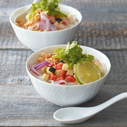 ギフトと100均 ギフトカンパニーのノリタケ【シェールブラン】グランディールレンゲ 　れんげ蓮華白い食器シンプル sherblanc noritake 1657L/94939【pointn】｜アングル2
