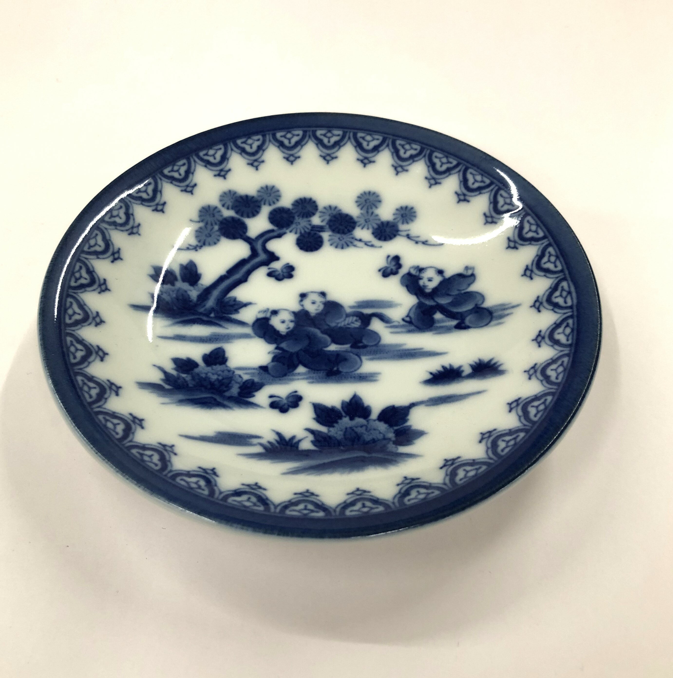 美濃焼 唐子3.5皿 アウトレット プレート【z】【t5】