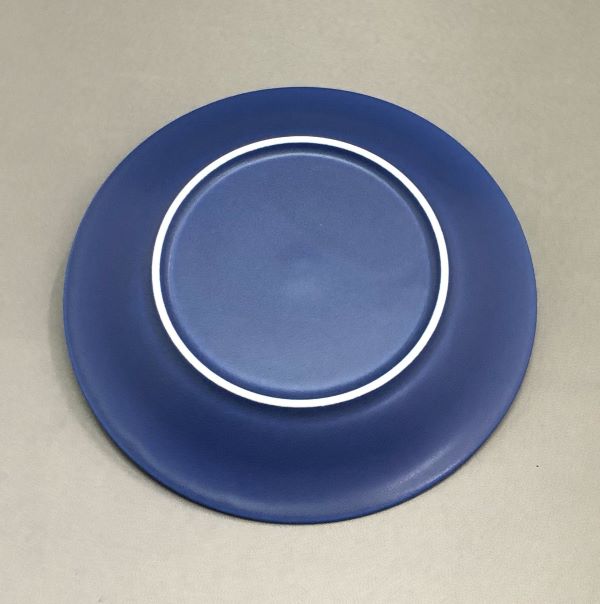藍色ケーキ皿 アウトレット品 プレート【z】【t5】