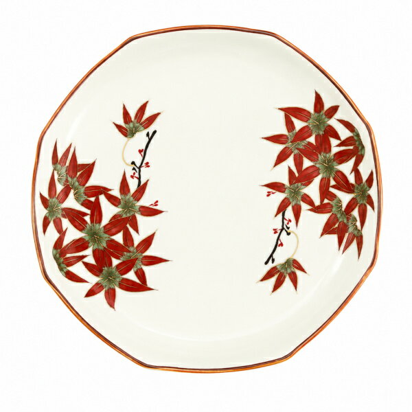 Rakuten - 紅葉八角皿 プレート アウトレットB品【z】【t5】