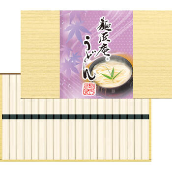 商品情報 名称うどん（20束） 内容量うどん50g×20束 賞味期限出荷時に30日以上の商品をお届けいたします。 サイズ箱サイズ：箱205×350×25mm アレルギー小麦 メーカー品番MU-30 販売者※各商品に記載◇◆ラッピングについての詳細はこちら◆◇ 画像 うどん（20束） ギフト プレゼント 内祝い お返し 出産祝い 結婚祝い 誕生日 おしゃれ 送料無料 ＼ 大切な方への贈り物に ／ 日本三大うどんに数えられる稲庭うどんは、細いうどんでありながら伝統の手綯製法から生まれる歯応えのある弾力が特長です。 日本三大うどんに数えられる稲庭うどんは、細いうどんでありながら伝統の手綯製法から生まれる歯応えのある弾力が特長です。 ◇複数の商品をご注文いただいた場合には、別口配送となる可能性がございます。 また複数注文の出荷完了メールは、各商品についてお送りしております。 ＜商品詳細＞ うどん50g×20束 【賞味期限】出荷時に30日以上の商品をお届けいたします。 【箱サイズ・重量】箱サイズ：箱205×350×25mm 【アレルギー品目】小麦 ★贈り物用途★ お中元 お歳暮 母の日 父の日 敬老の日 お供え 法事 内祝い お返し ★こんな方へ★ 両親 祖父母 上司 高齢者 一人暮らしの方