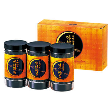 商品情報 名称有明海産味付海苔 TR1-NRAH 内容量味付海苔（8切32枚）×3 賞味期限出荷時に30日以上の商品をお届けいたします。 サイズ箱サイズ：箱76×225×145mm アレルギー小麦・えび・かに メーカー品番TR1-NRAH 販売者※各商品に記載◇◆ラッピングについての詳細はこちら◆◇ 画像 有明海産味付海苔 TR1-NRAH ギフト プレゼント 内祝い お返し 出産祝い 結婚祝い 誕生日 おしゃれ 送料無料 ＼ 大切な方への贈り物に ／ 有明海の豊かな恵みを味わえる、味付海苔の詰め合わせです。 有明海の豊かな恵みを味わえる、味付海苔の詰め合わせです。風味豊かで歯切れの良い有明海産の海苔を、ほどよい味付けで仕上げました。おにぎりやお弁当、おつまみなど幅広いシーンで活躍します。ご家庭用はもちろん、ご挨拶やちょっとした贈り物にもおすすめの、自然の恵みをお届けする味付海苔ギフトです。 ◇複数の商品をご注文いただいた場合には、別口配送となる可能性がございます。 また複数注文の出荷完了メールは、各商品についてお送りしております。 ＜商品詳細＞ 味付海苔（8切32枚）×3 【賞味期限】出荷時に30日以上の商品をお届けいたします。 【箱サイズ・重量】箱サイズ：箱76×225×145mm 【アレルギー品目】小麦・えび・かに ★贈り物用途★ お中元 お歳暮 母の日 父の日 敬老の日 お供え 法事 内祝い お返し ★こんな方へ★ 両親 祖父母 上司 高齢者 一人暮らしの方