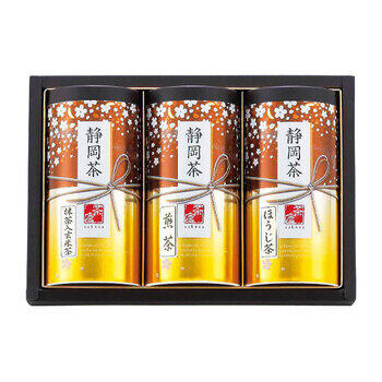 商品情報 名称静岡茶詰合せ【さくら】 S-N403 内容量煎茶80g・抹茶入玄米茶80g・ほうじ茶60g 賞味期限出荷時に30日以上の商品をお届けいたします。 サイズ箱サイズ：箱180×270×80mm メーカー品番S-N403 販売者※各商品に記載◇◆ラッピングについての詳細はこちら◆◇ 画像 静岡茶詰合せ【さくら】 S-N403 ギフト プレゼント 内祝い お返し 出産祝い 結婚祝い 誕生日 おしゃれ 送料無料 ＼ 大切な方への贈り物に ／ 静岡産の茶葉を茶師が厳選した詰合せです。 静岡産の茶葉を茶師が厳選した詰合せです。 ◇複数の商品をご注文いただいた場合には、別口配送となる可能性がございます。 また複数注文の出荷完了メールは、各商品についてお送りしております。 ＜商品詳細＞ 煎茶80g・抹茶入玄米茶80g・ほうじ茶60g 【賞味期限】出荷時に30日以上の商品をお届けいたします。 【箱サイズ・重量】箱サイズ：箱180×270×80mm ★贈り物用途★ お中元 お歳暮 母の日 父の日 敬老の日 お供え 法事 内祝い お返し ★こんな方へ★ 両親 祖父母 上司 高齢者 一人暮らしの方