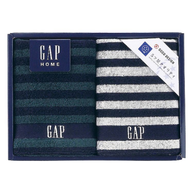 樂天商城 - GAP HOME ウォッシュタオル2枚セット /タオルギフト 内祝 出産内祝 新築内祝 高品質ブランド 上品 繊維 詰合せ ギフ おしゃれ 豪華