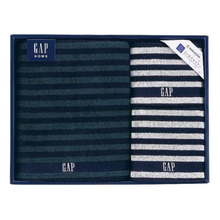 乐天商城 - ☆全品P5倍☆GAP HOME タオルセット/タオルギフト 内祝 出産内祝 新築内祝 高品質ブランド 上品 繊維 詰合せ ギフト おしゃれ 豪華