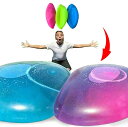 AMNOS 水風船 バルーンボール バブルボール 巨大水風船 水遊び 日本語説明書付き 3色セット ビーチボール