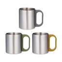 ポータブル ステンレス マグ 220ml × 1個 マグカップ 二重構造(3)