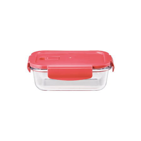 フタ付 耐熱ガラス 保存容器 × 1個