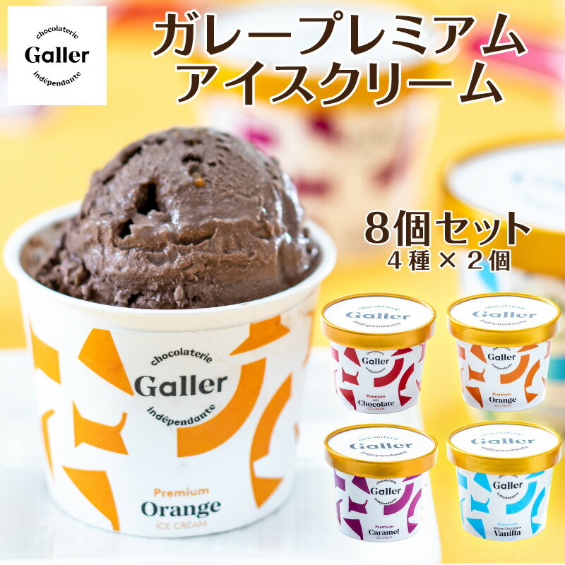 アイス ガレー チョコ 母の日 誕生日プレゼント ギフト プレミアム アイスクリーム 8個 セット Galler 男性 女性 30代 40代 50代 60代 詰め合わせ スイーツ バニラ キャラメル おしゃれ 結婚 出産 人気 高級 内祝い お返し お祝い 取り寄せ 父 母 祖父 祖母 食べ物 春 2024