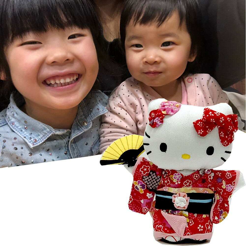 赤い着物 Mサイズ キティちゃん