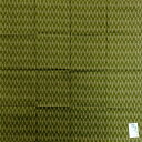 大判 ハンカチ 矢絣 緑 綿 100% 53cm x 53cm 日本製和風 和柄 日本 吉祥模様 縁起物 魔よけ 侍 メンズ 厚手 コットンハンカチ レトロ お...