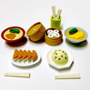 おもしろ消しゴム 中華料理日本のおみやげ おままごと ホームステイのおみやげ フィギュア消しゴム 外国人へのお土産 面白消しゴム メール便 送料無料
