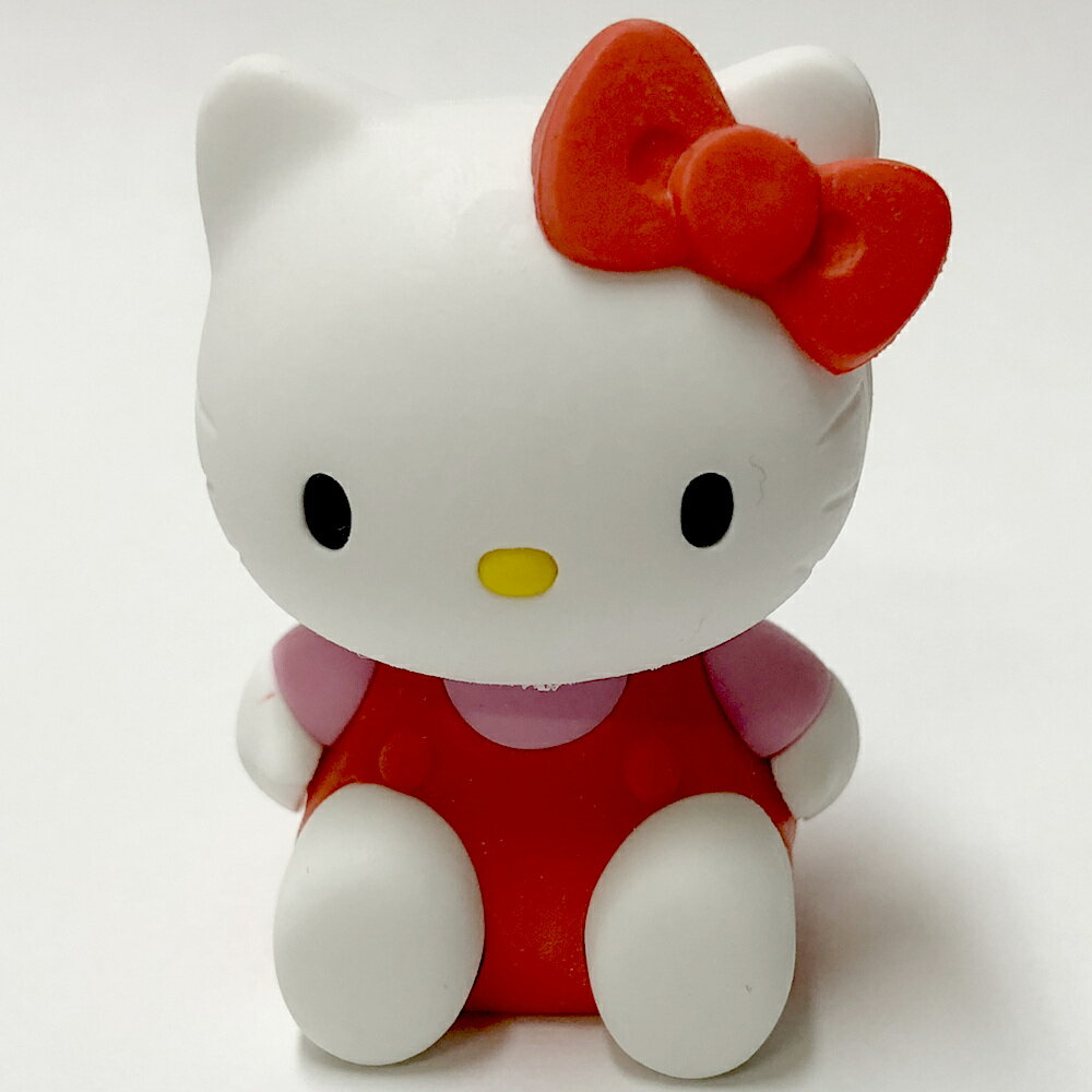 ハローキティおもしろ消しゴム　レッドキティちゃんフィギュア消しゴム【HELLO KITTY】【キティ人形】【日本のおみやげ】【日本のお土産】【ホームステイのおみやげ】【日本土産】