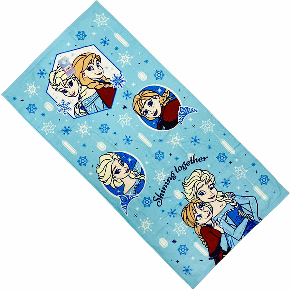 雪の結晶*ワンピース アナ雪 雪の結晶プリント ワンピース アナと雪の女王エルサ風♡100サイズ