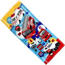 タオル トミカ フェイスタオル パトカー 消防車 救急車 白バイ緊急車両 34x75cm コットン100% 綿 スポーツタオル ハンドタオル 日本のお土産 男の...
