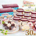 お中元 御中元 アイスクリーム ギフト 内祝い ハーゲンダッツ & ショコラボール 30個入 お菓子 お返し 3000円 スイーツ 夏ギフト 暑中見舞い 送料無料 出産 出産内祝い 結婚内祝い 誕生日 人気 高級 かわいい おしゃれ 詰め合わせ 冷凍便 YB 敬老の日 プレゼント お盆