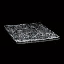 ガラス 皿 プレート ブケ SQ 27cm プレート KIMURA GLASS 6342お祝い プレゼント ガラス食器 雑貨 おしゃれ かわいい バー 酒用品 記念品