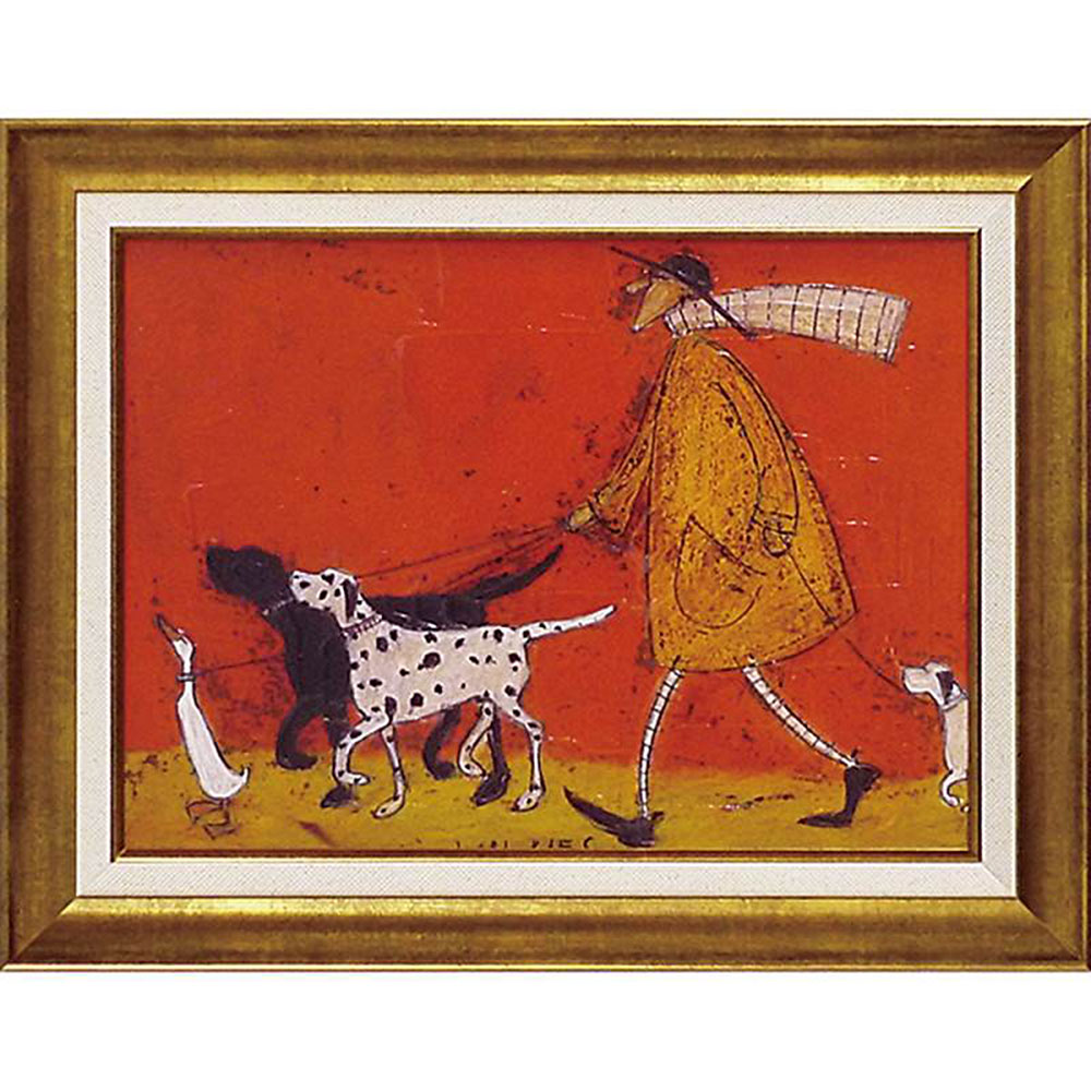 絵画 サム トフト 「ウォーキーズ」 ST-08005周年記念品 プレゼント 退職記念 卒業記念 名入れ相談