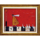 絵画 サム トフト 「アヒルと横断」 ST-08011周年記念品 プレゼント 退職記念 卒業記念 名入れ相談