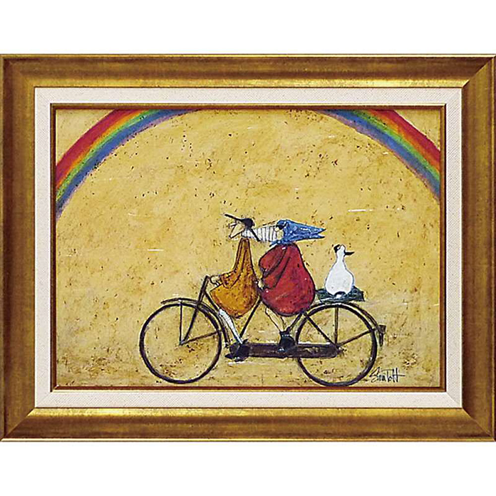 絵画 サム トフト 「虹に向かって」 ST-08015周年記念品 プレゼント 退職記念 卒業記念 名入れ相談