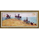 絵画 サム トフト 「エレクトリック バイク ライド」 ST-15006周年記念品 プレゼント 退職記念 卒業記念 名入れ相談