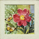絵画 ウォルター ロバートソン 「ポルカドット ピオニー」 WR-06003周年記念品 プレゼント 退職記念 卒業記念 名入れ相談