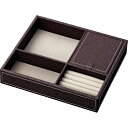 小物入れ マルチ レザートレー 「Mサイズ(ブラウン)」 卓上用 MB-02512周年 創業 設立 記念品 プレゼント お祝い 名入れ 粗品