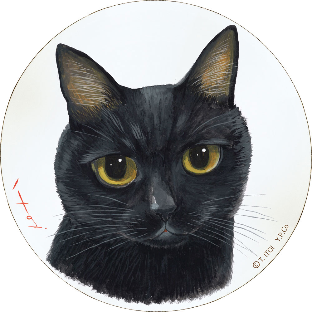 壁掛けインテリア 糸井忠晴 木製ラウンドアート 「ヤマト(Mサイズ)」 壁掛用 IT-01020周年記念品 プレゼント 退職記念 卒業記念 名入れ相談