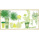絵画 モダン キャンバスアート 「グリーンアレンジ(M)-H」 YP-05030周年記念品 プレゼント 退職記念 卒業記念 名入れ相談