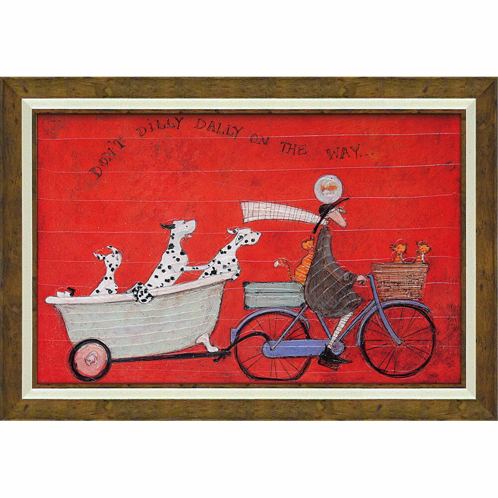 絵画 サム トフト 「ドンド ディリダリー」 ST-16021周年記念品 プレゼント 退職記念 卒業記念 名入れ相談