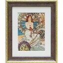 絵画 アルフォンス ミュシャ 「モナコ モンテカルロ」 AM-02005周年記念品 プレゼント 退職記念 卒業記念 名入れ相談