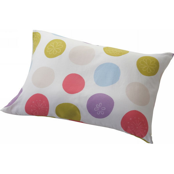 洗える枕＆カバーセット おてだま レッド 26643BC ギフト対応不可