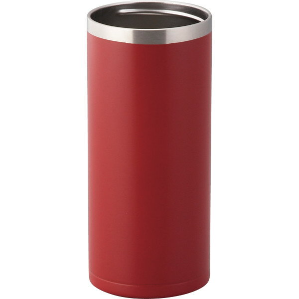 フォルテック 缶クールキーパー（500ml） レッド RH-1535 （ギフト対応不可）